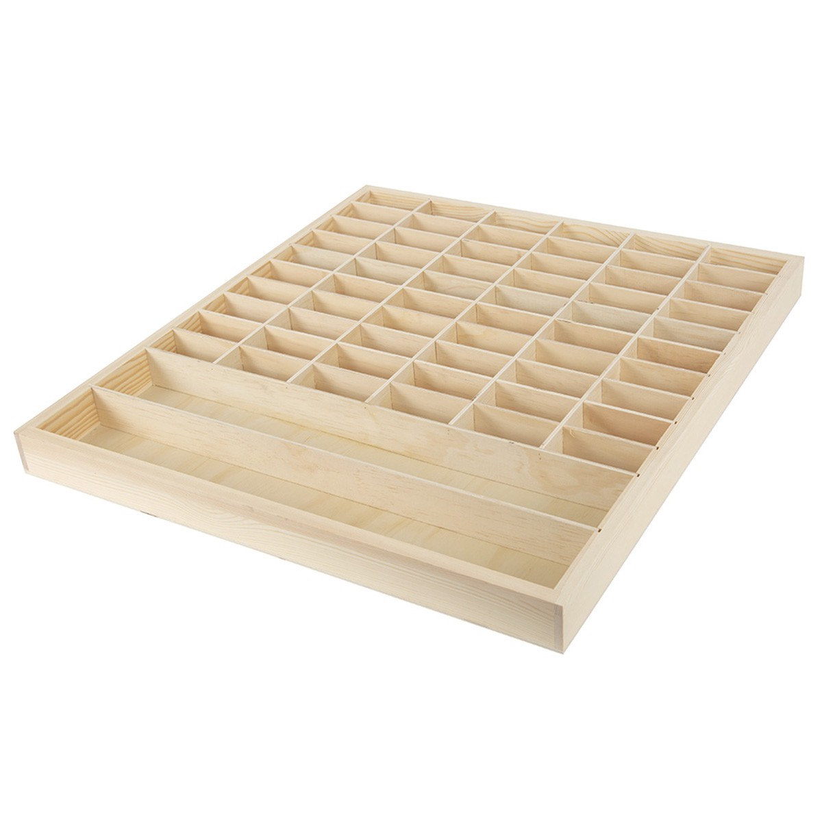 60/62/80 Grid 1:64 Toy Car Model Display Storage Case Wood Shelf Show Collection