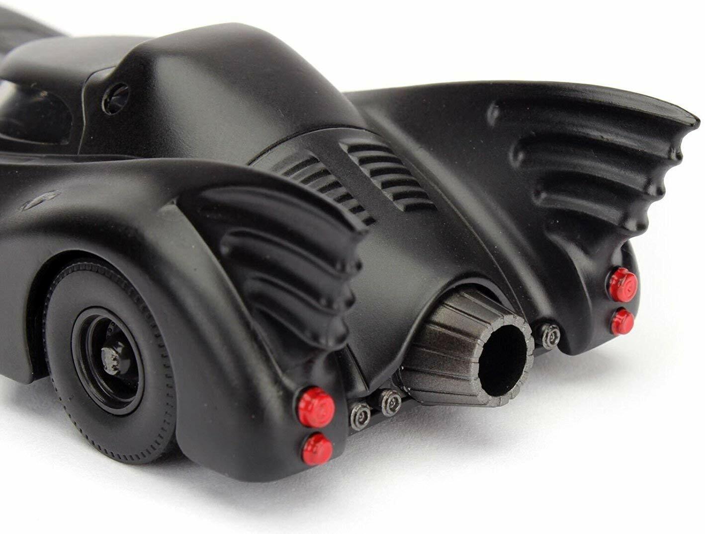 Batman Batmobile, 1989 Batmobile, Jada 98226 Diecast Model Toy Car, 5″, 1/32 NIB