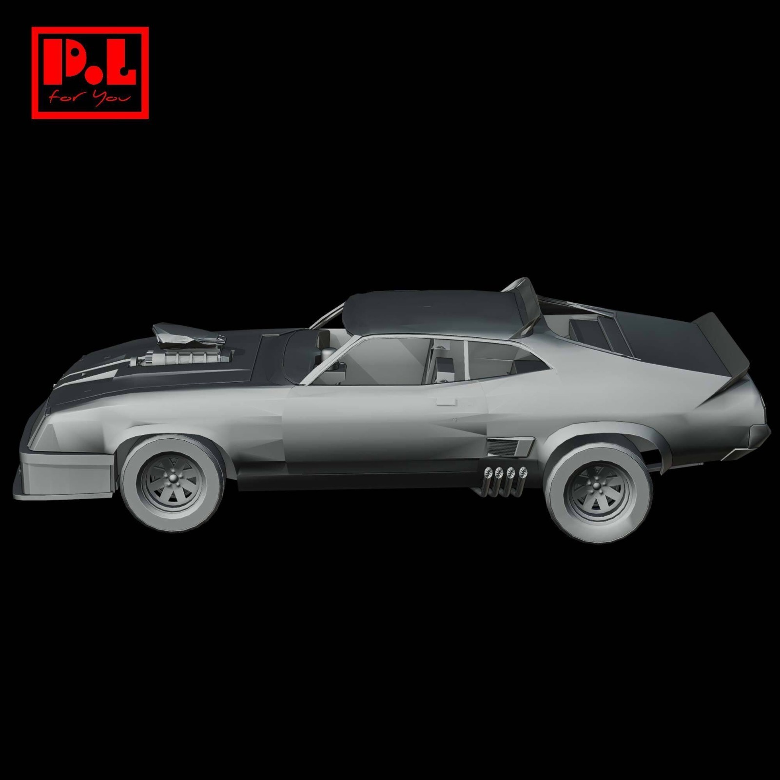 Mad Max Ford Falcon XB Pursuit Special V8 Interceptor 1/87 64 43 32 24 25 18 IXO