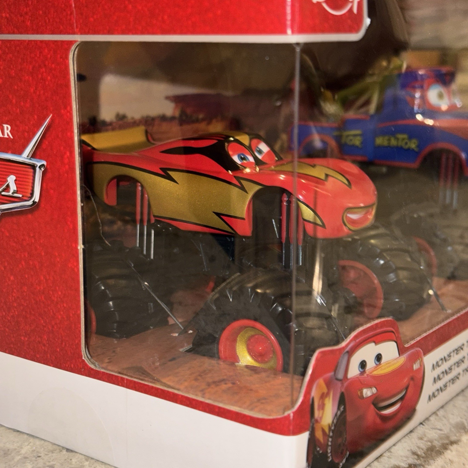 Disney Parks Cars Mater Tall Tales Monster Truck Frightening McMean Tormentor!