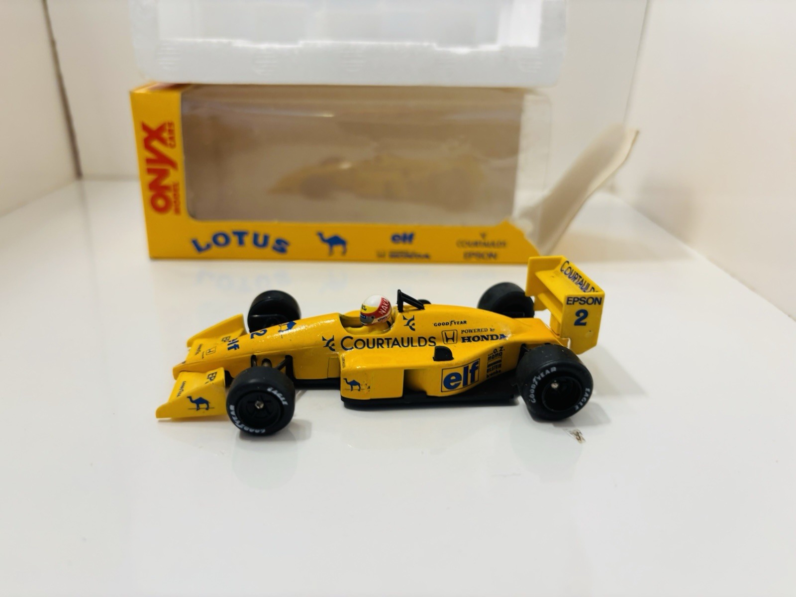 Onyx 1/43 Scale Ref.010 Lotus 100T F1 – Satoru Nakajima – Boxed