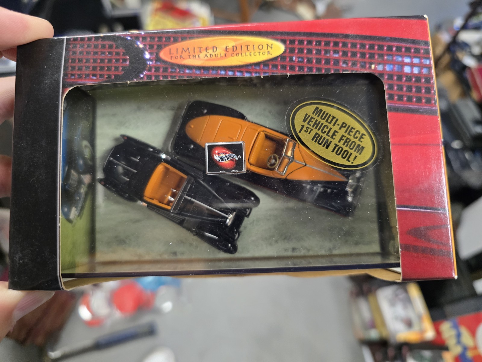 100% Hot Wheels 1:64 Classic Bodies Duesenberg & Bugatti 2 Car Set NIB
