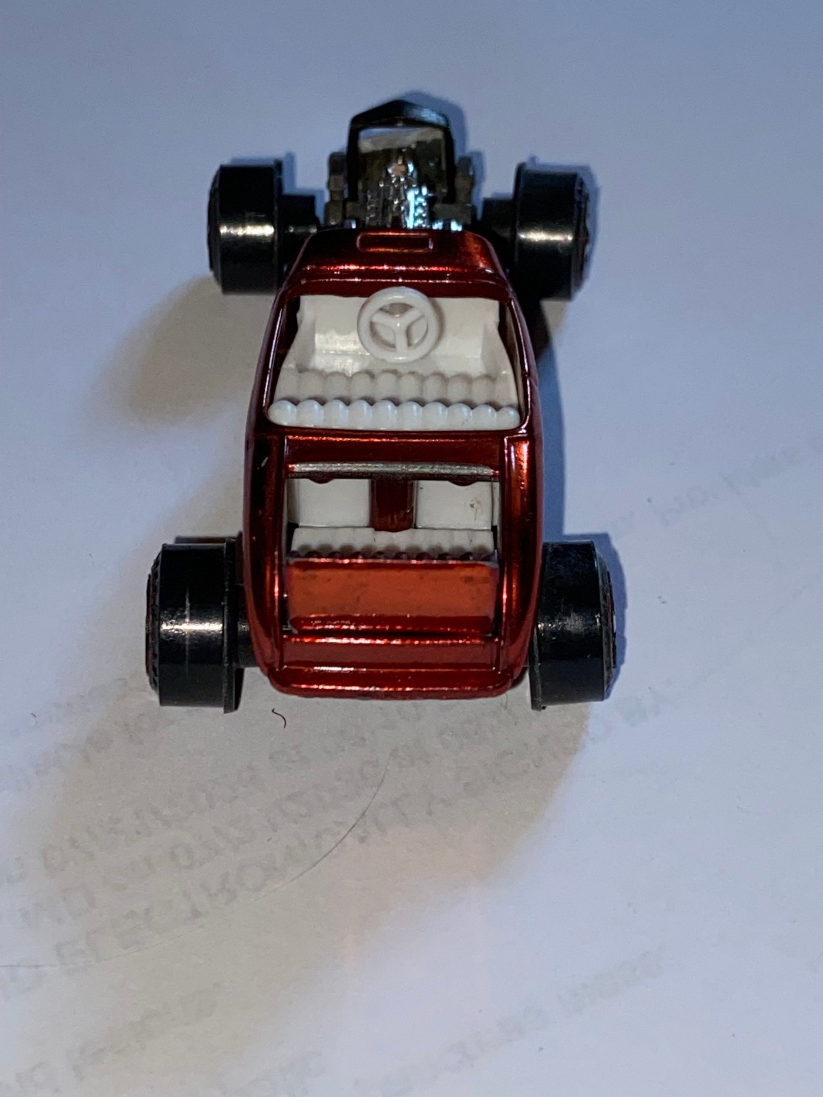 Vintage 1969 JOHNNY LIGHTNING Redline Custom 32 Ford Hot Rod; Copper; VGC