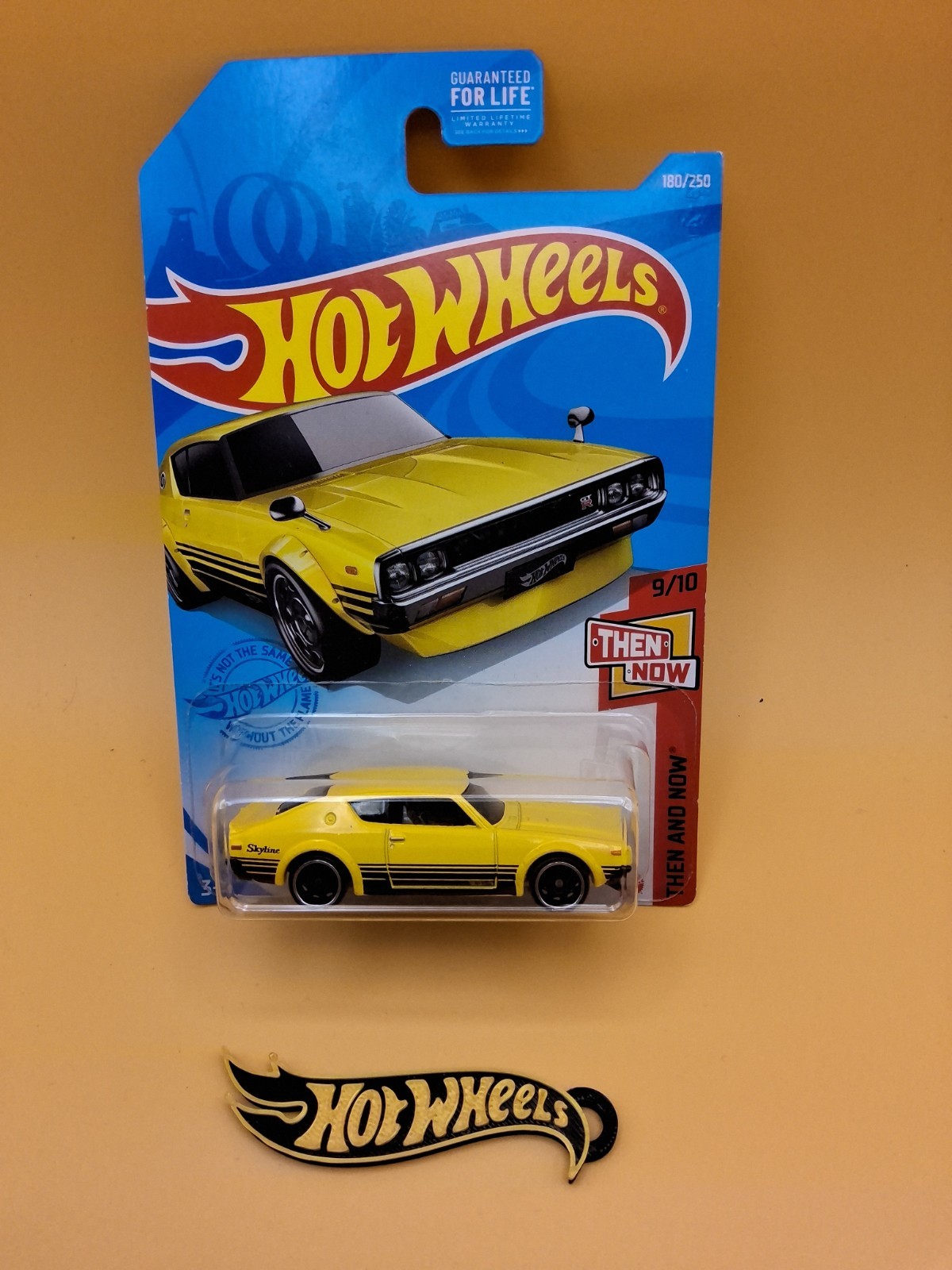 2021 HOT WHEELS NISSAN SKYLINE 2000 GT-R YELLOW THEN & NOW 9/10 🔥58