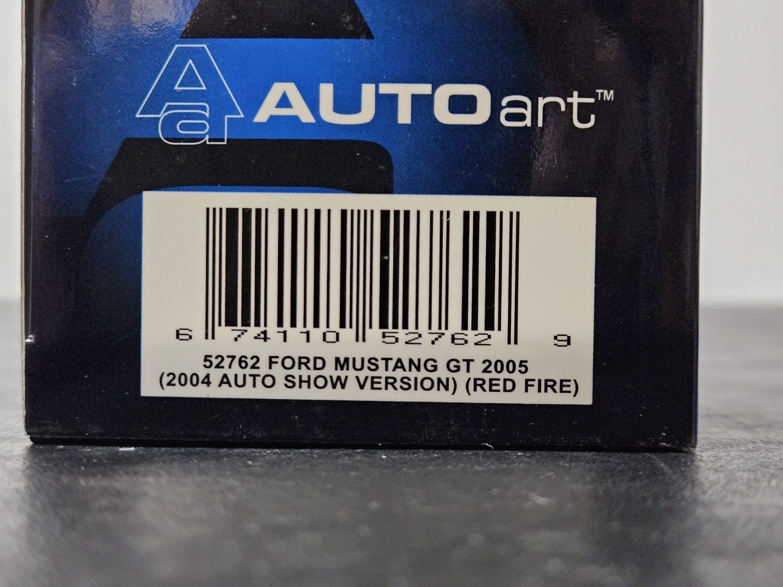 AUTOart 1:43 SCALE 2005 FORD MUSTANG GT COUPE IN RED. AUTO SHOW VERSION. NEW!