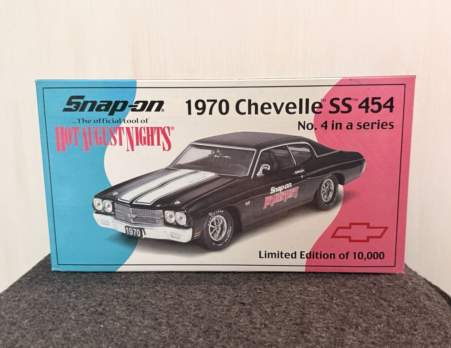 American Identity Hot August Nights Snap-on 1970 Chevelle SS 454 1:24 Diecast