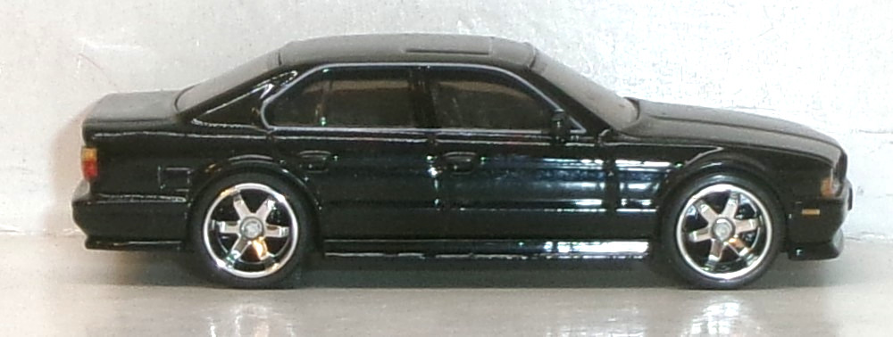 LOOSE 2023 HOT WHEELS PREMIUM 1:64 BLACK ’91 BMW M5 E34 WHEEL SWAP REAL RIDERS