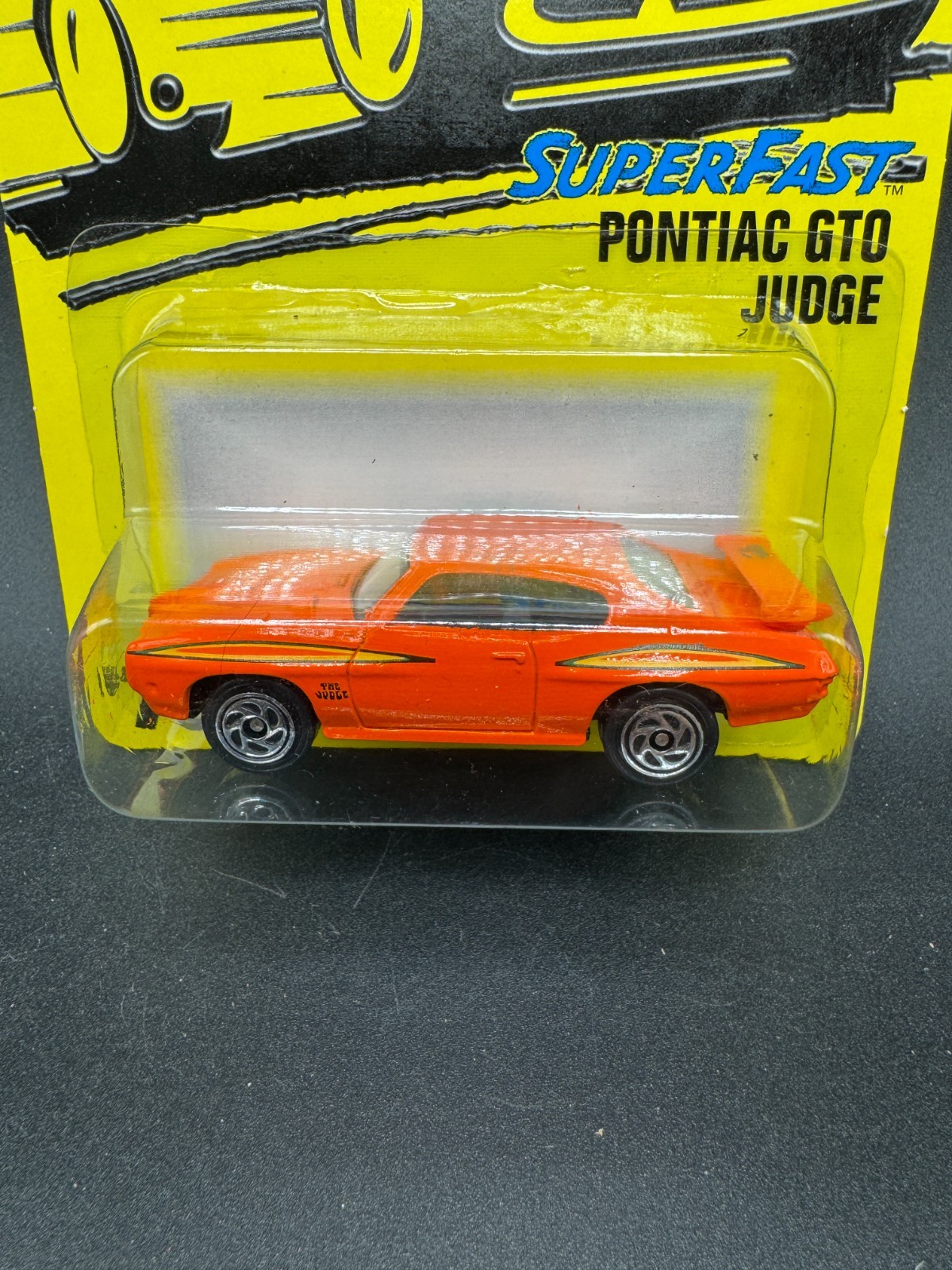Matchbox Superfast Orange Pontiac GTO Judge #70 1:64 Die-Cast U5