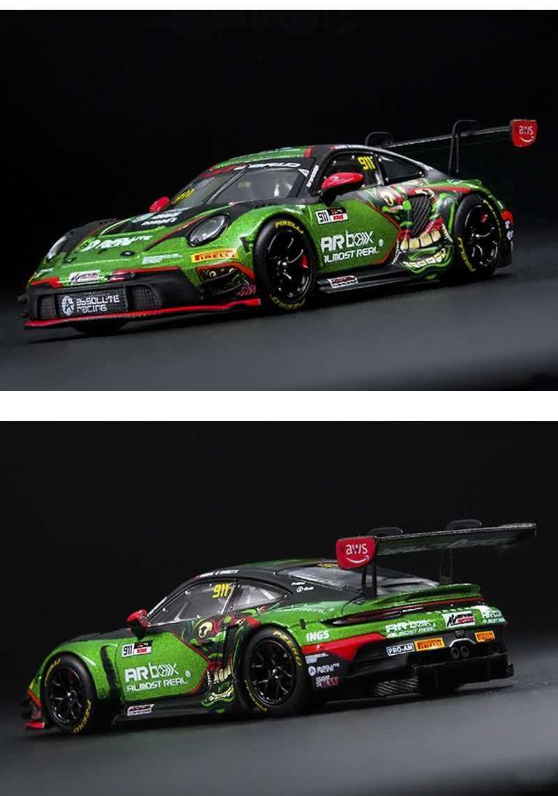 [Pre-order]AR 1:64 Porsche 911 GT3 R GT World Challenge Asia Mandalika Diecast