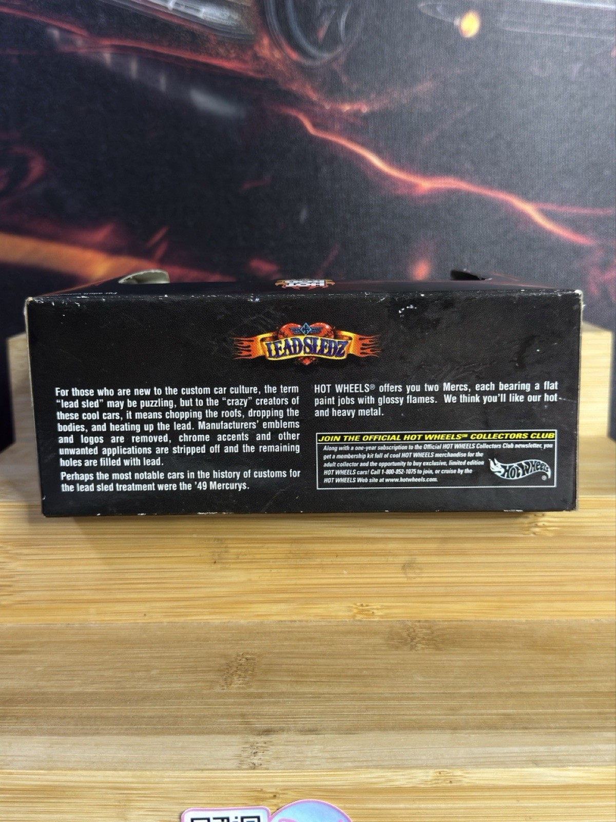 Hot Wheels Hot Rod Series Lead Sledz 1:64 2 cars 1949 Mercury Diecast Unopened