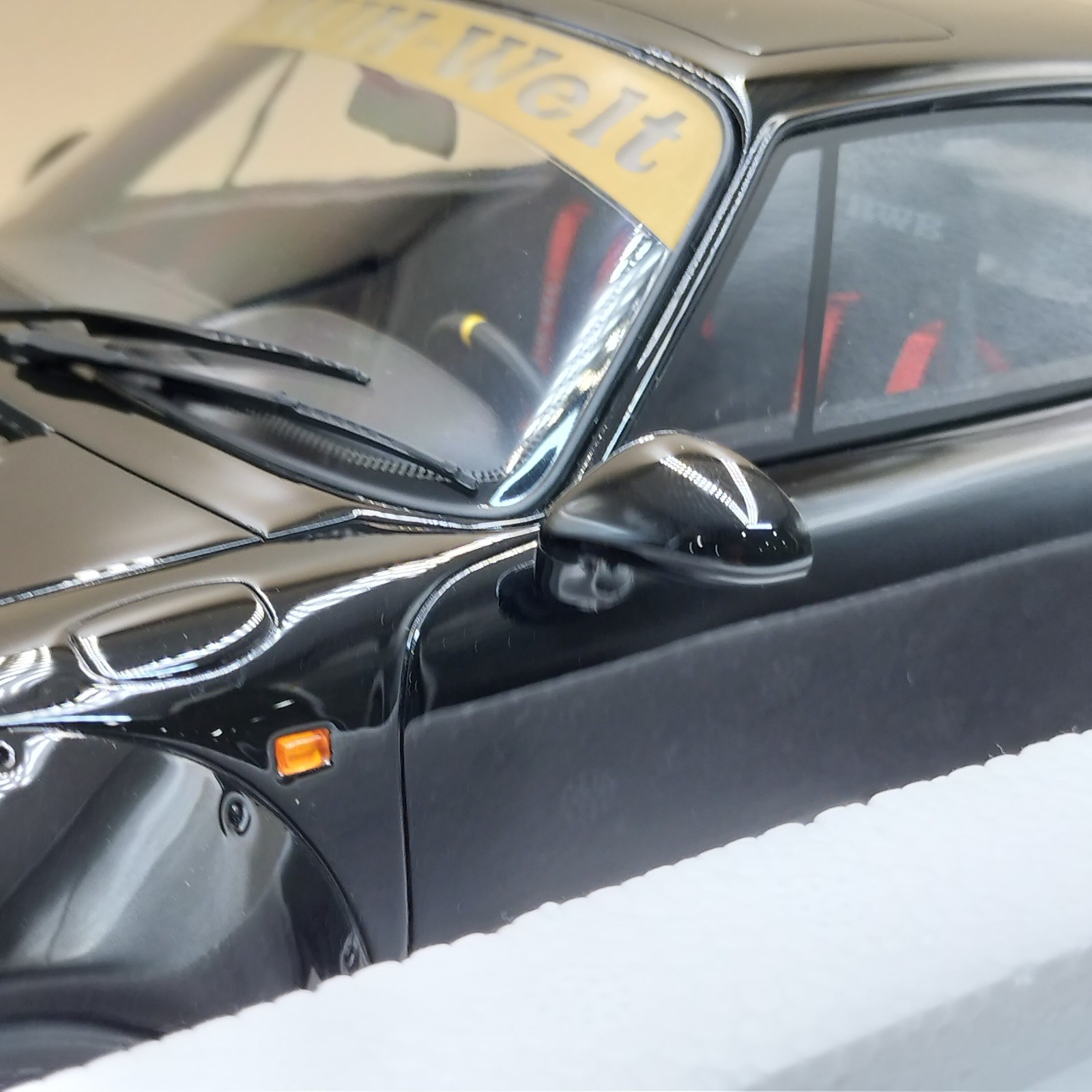 GT Spirit 1/12 Porsche RWB 993 911 Black ZM115 RAUH-Welt Resin Model Big Scale
