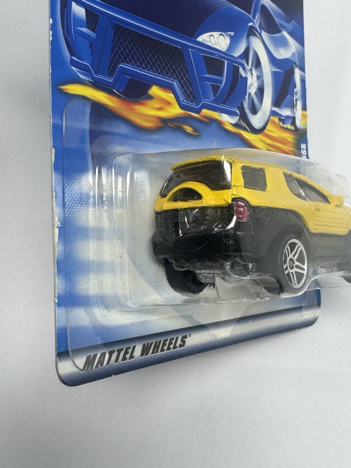 Hot Wheels Yellow Isuzu Vehicross #144 A4