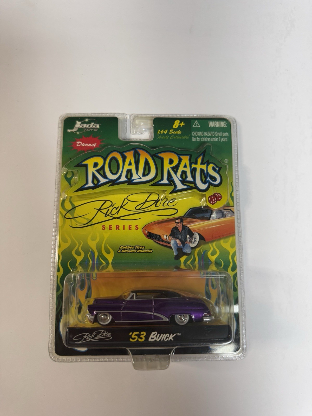 Jada 53 1953 Buick Super Riviera Rick Dore Road Rats Hot Rod Car Purple RARE