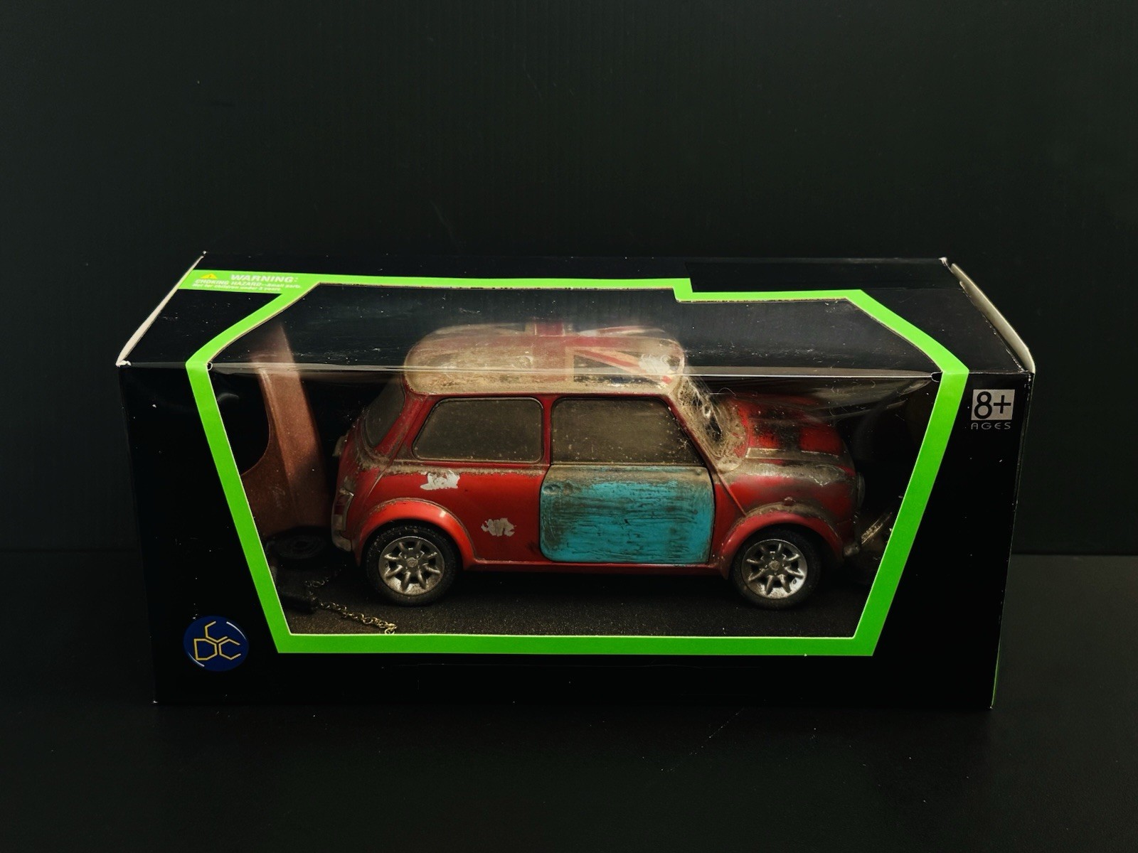 1971 Mini Cooper Wrecked Abandoned 1/18 Kodeblake Barn Find Diorama 1 Of 1 🔥