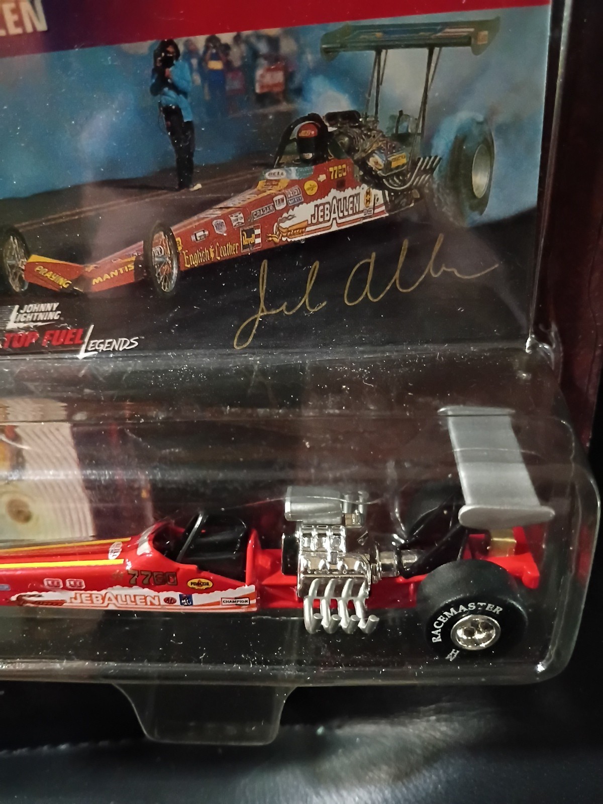 Johnny Lightning Top Fuel Rain For Rent 1998 & Praying Mantis LOT OF TWO