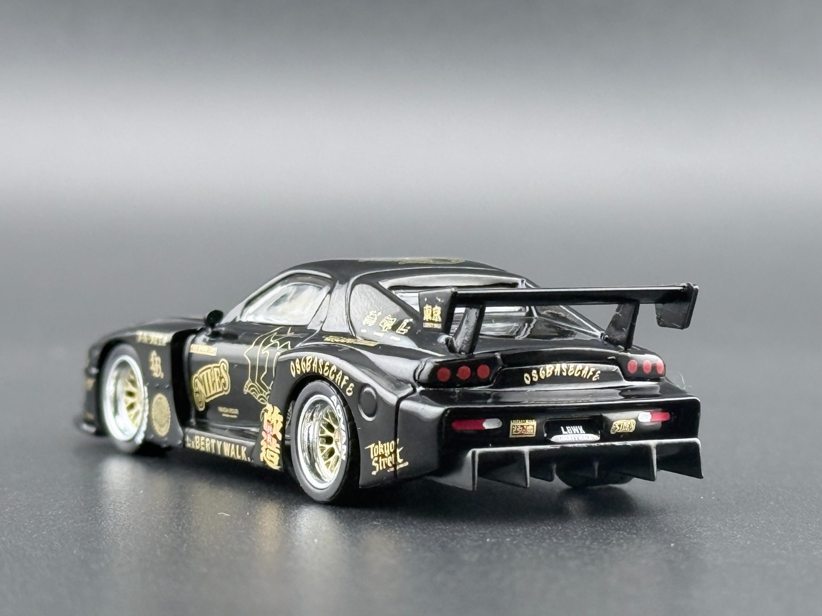 Mini GT MAZDA RX-7 LB-Super Silhouette FD-NILES Black #1101 1/64