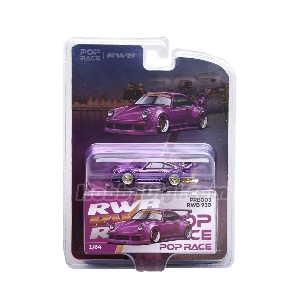 POPRACE 1/64 RWB 930 Purple Chrome – Vancouver 2026 Edition