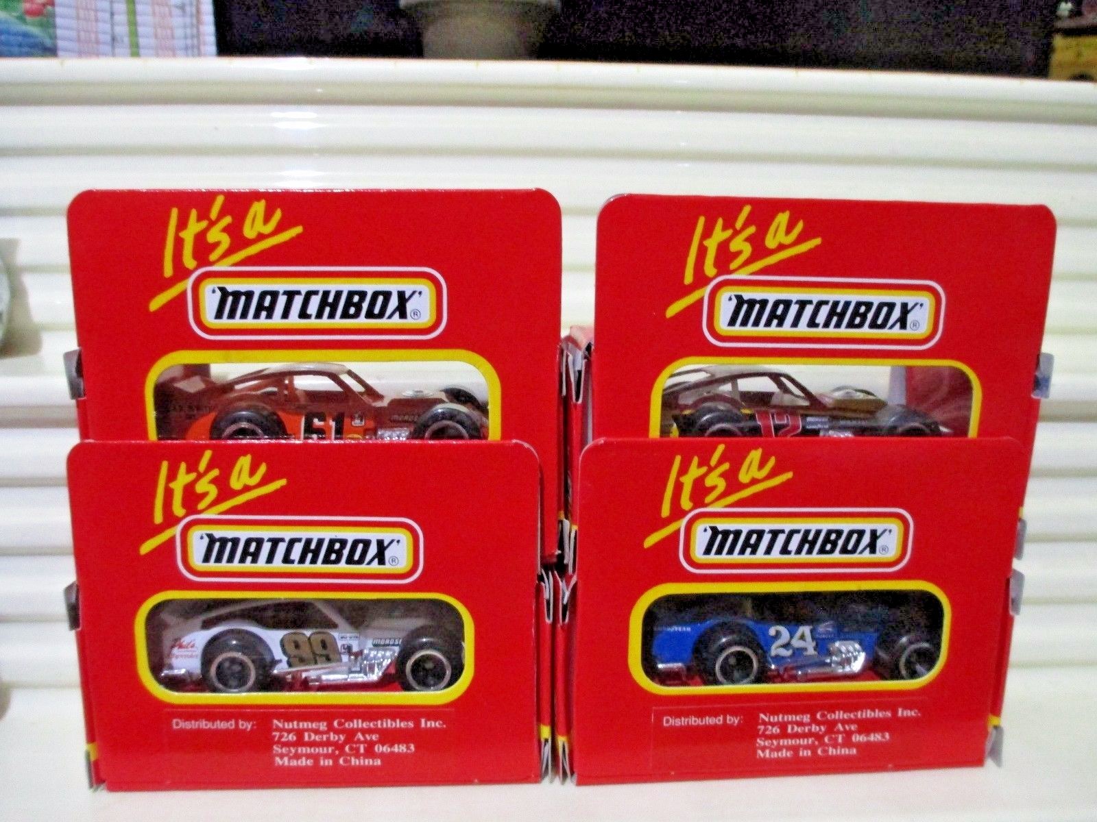 MATCHBOX 1993 Series 2 LEGENDS Modified Cars B.Bodine G.Bodine R.Evans JSpencer