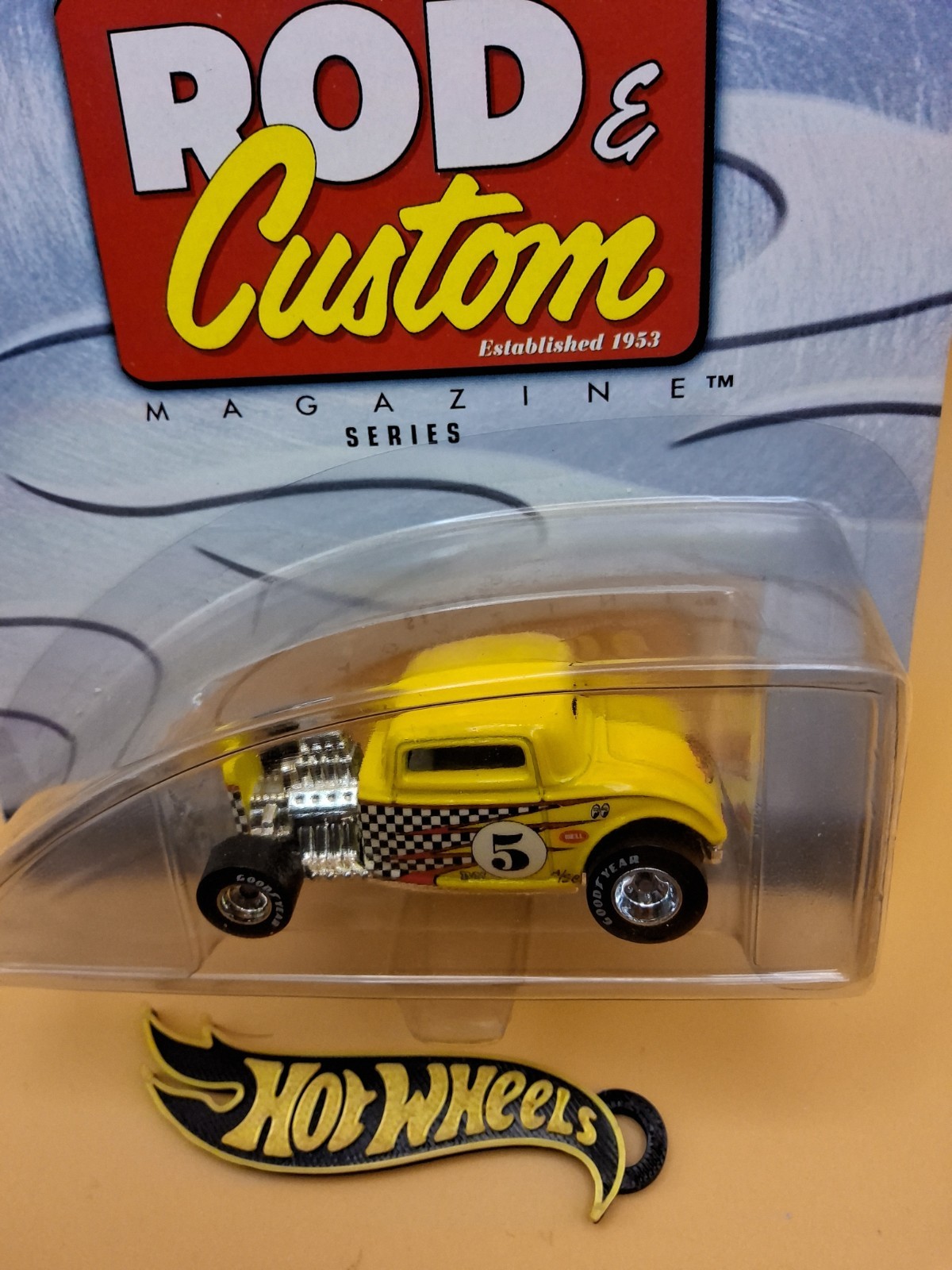 Hot Wheels 100% Hot Wheels Rod & Custom ’32 Ford yellow 2002 🔥53