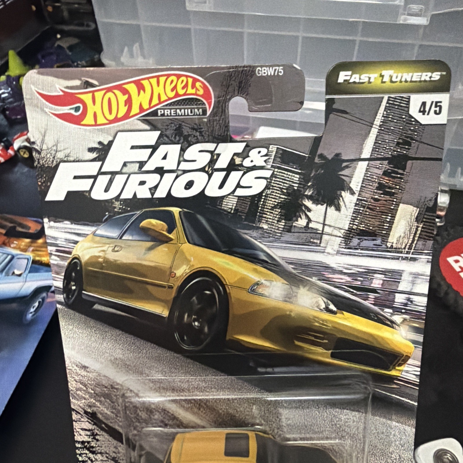 Hot Wheels 2020 Fast & Furious Tuners 4/5 Honda Civic EG Gjr67 Real Riders