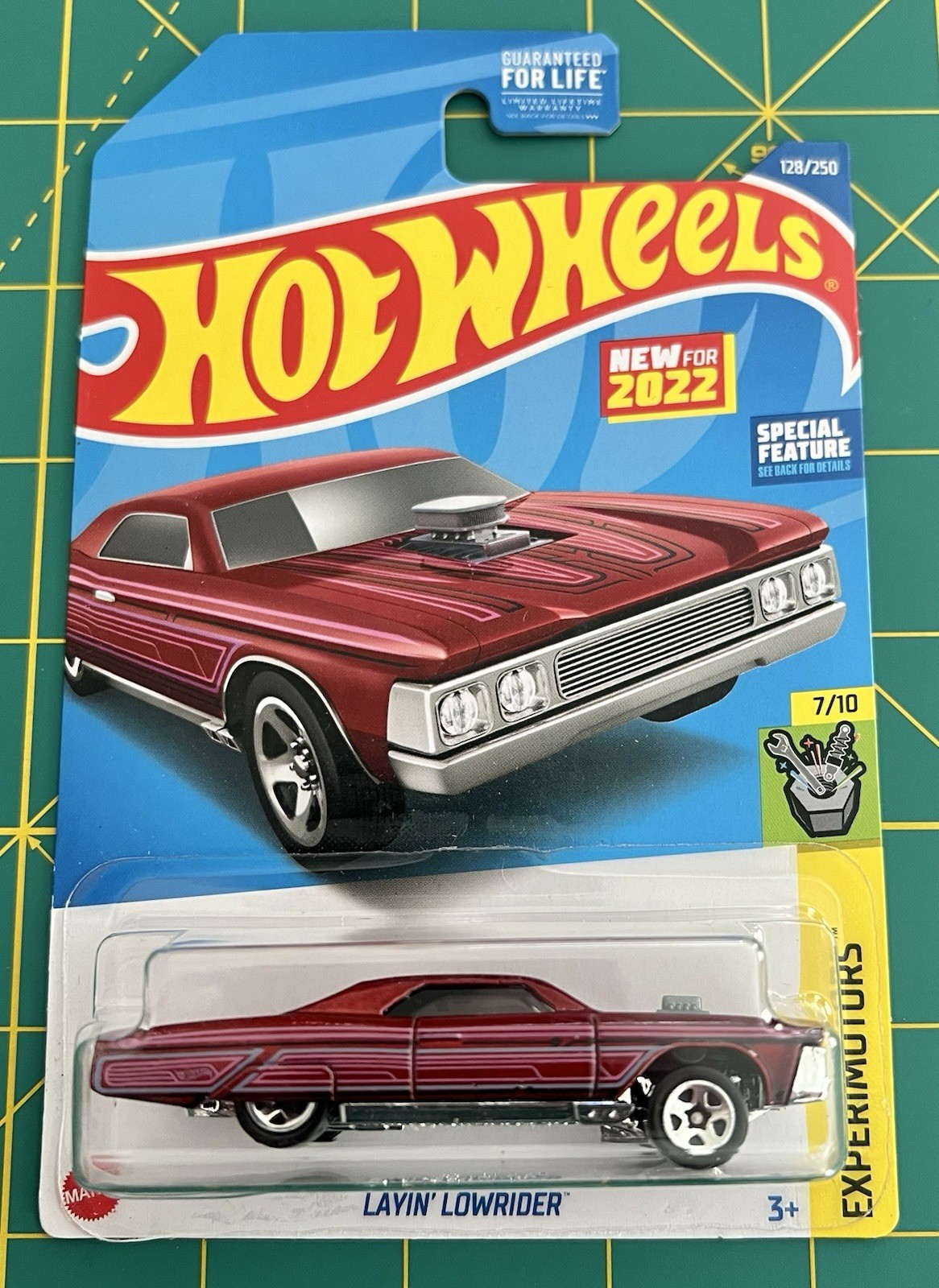 LOT OF 2 – 2022 & 2023 HOT WHEELS LAYIN’ LOWRIDER BASED ON 1960s CHEVY IMPALA
