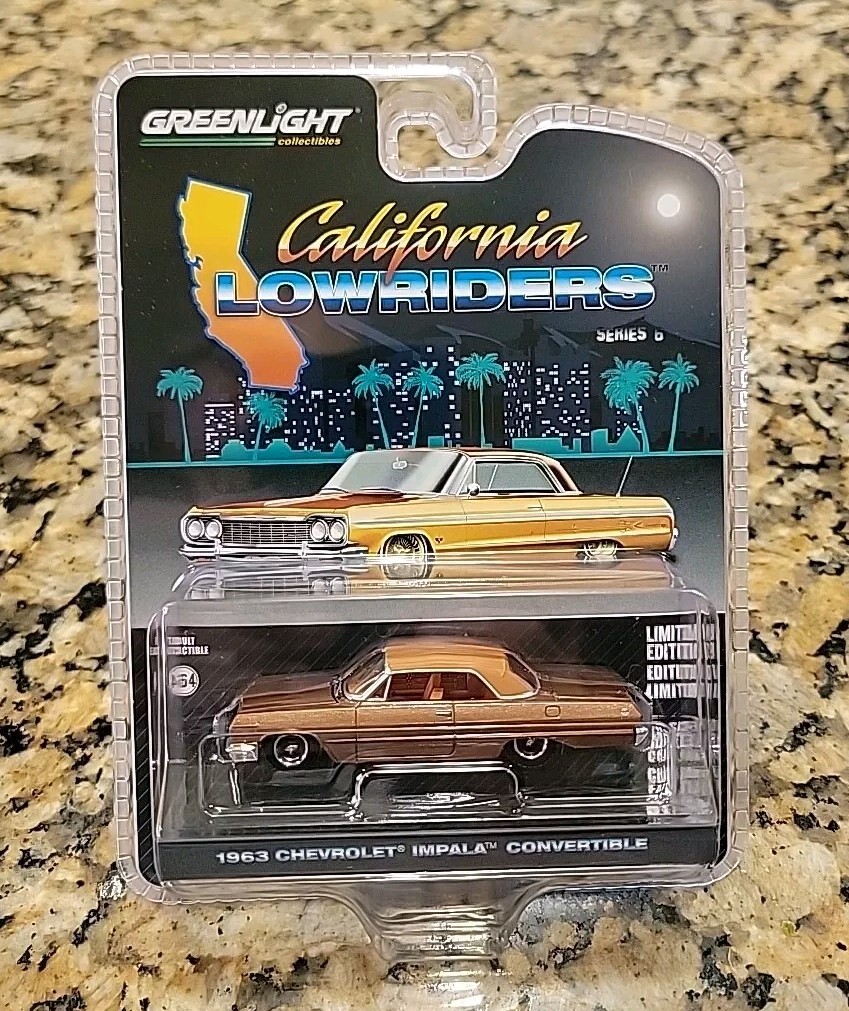 GREENLIGHT 1:64 1963 Chevrolet Impala SS Convertible Lowriders Series 6 GL63070C
