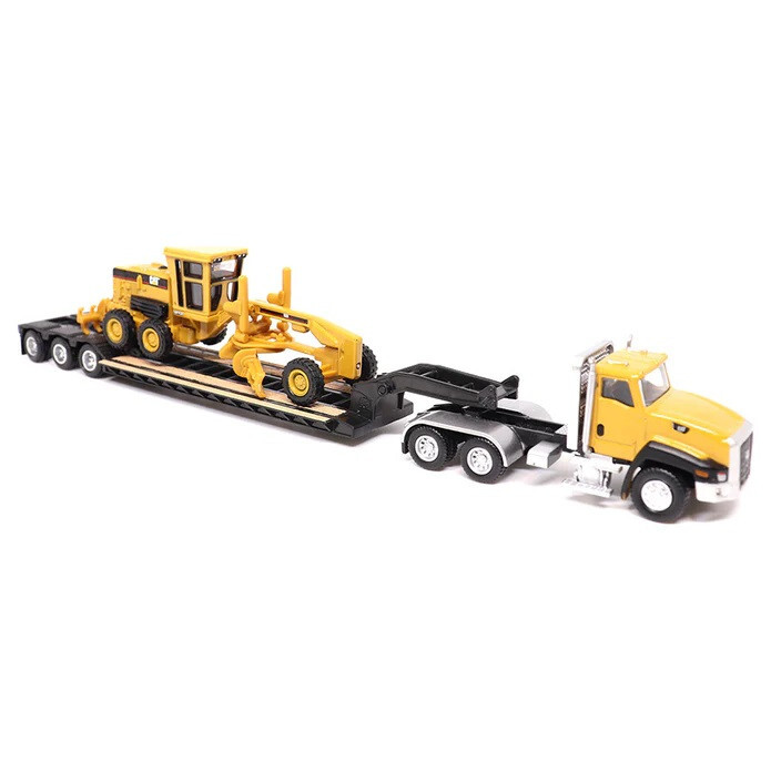 Diecast Masters CAT CT660 Tractor Trailer & 163H Motor Grader 1:87 Model 84414