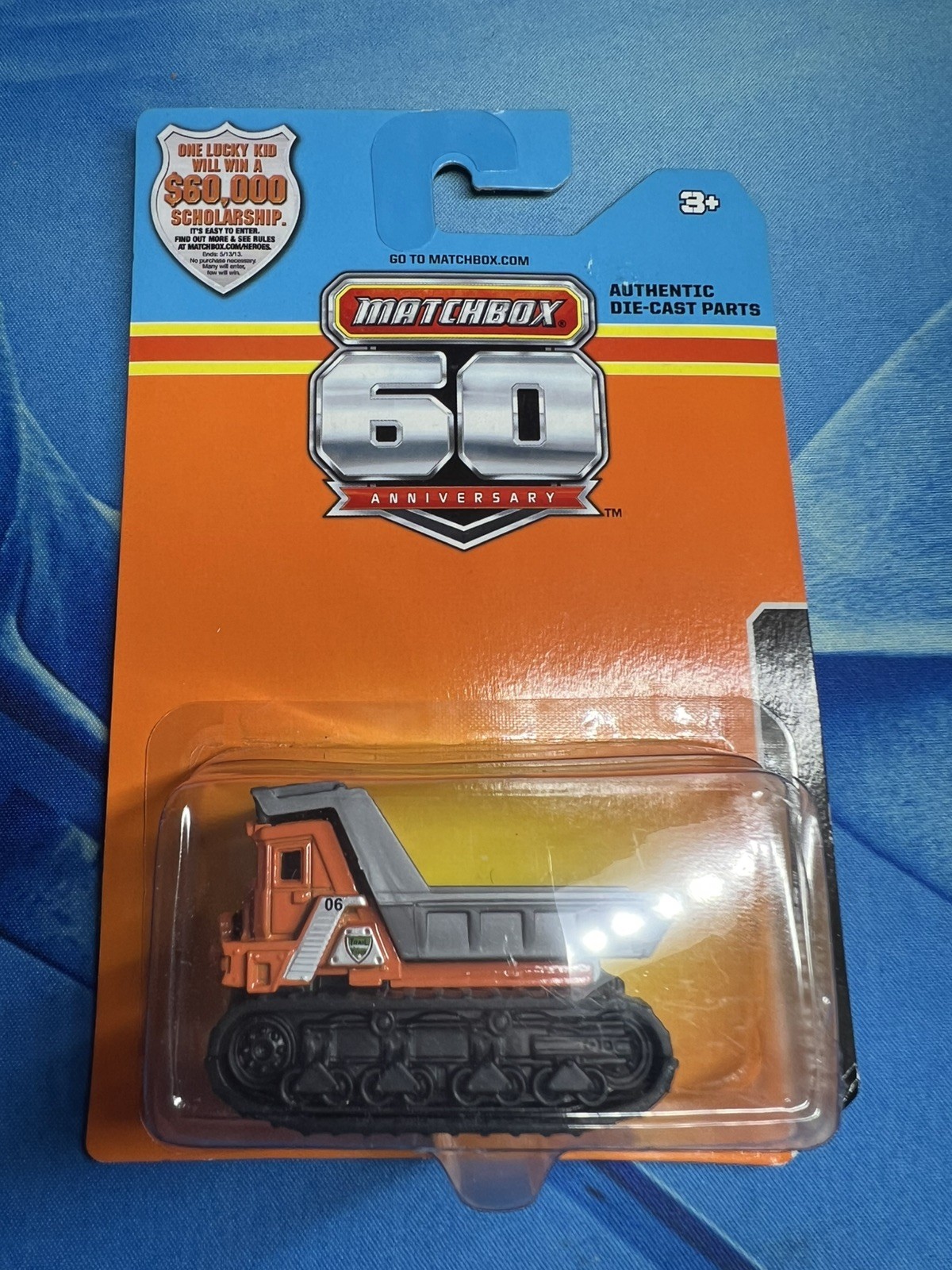 Matchbox (2012) 60th Anniversary Trail Tipper – NEW – BDN62