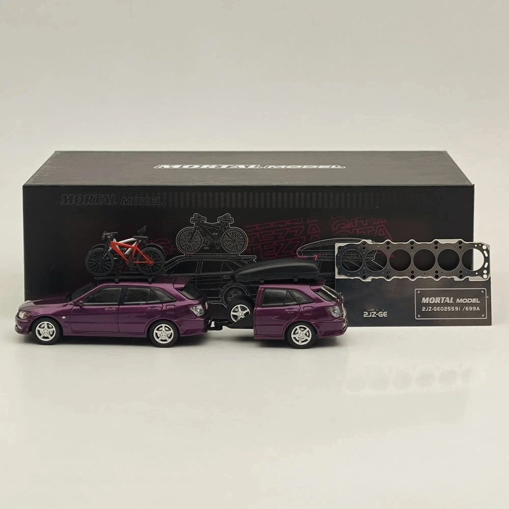 Mortal Masterpiece 1:64 Altezza Gita IS200 Trailer Set Diecast Collectible Gift
