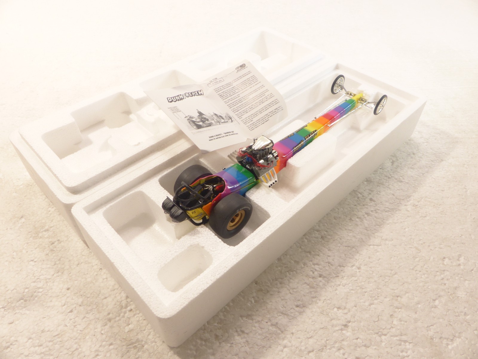 The Fuelers 1320 1:24 Scale Diecast Series Dunn & Reath Dragster #1106 w/ Box!