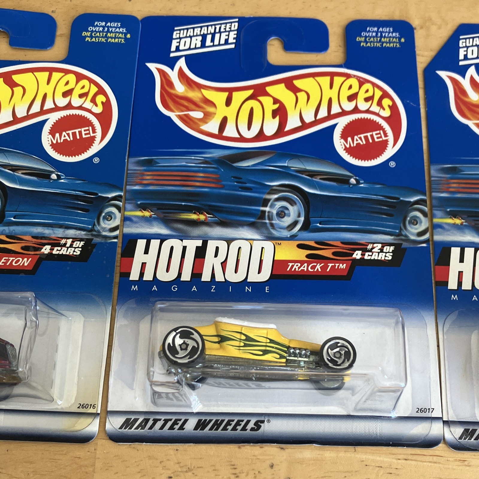 Hot Wheels Hot Rod Magazine Phaeton Ford 1933 1:64 Diecast Multicolor Unopened#4
