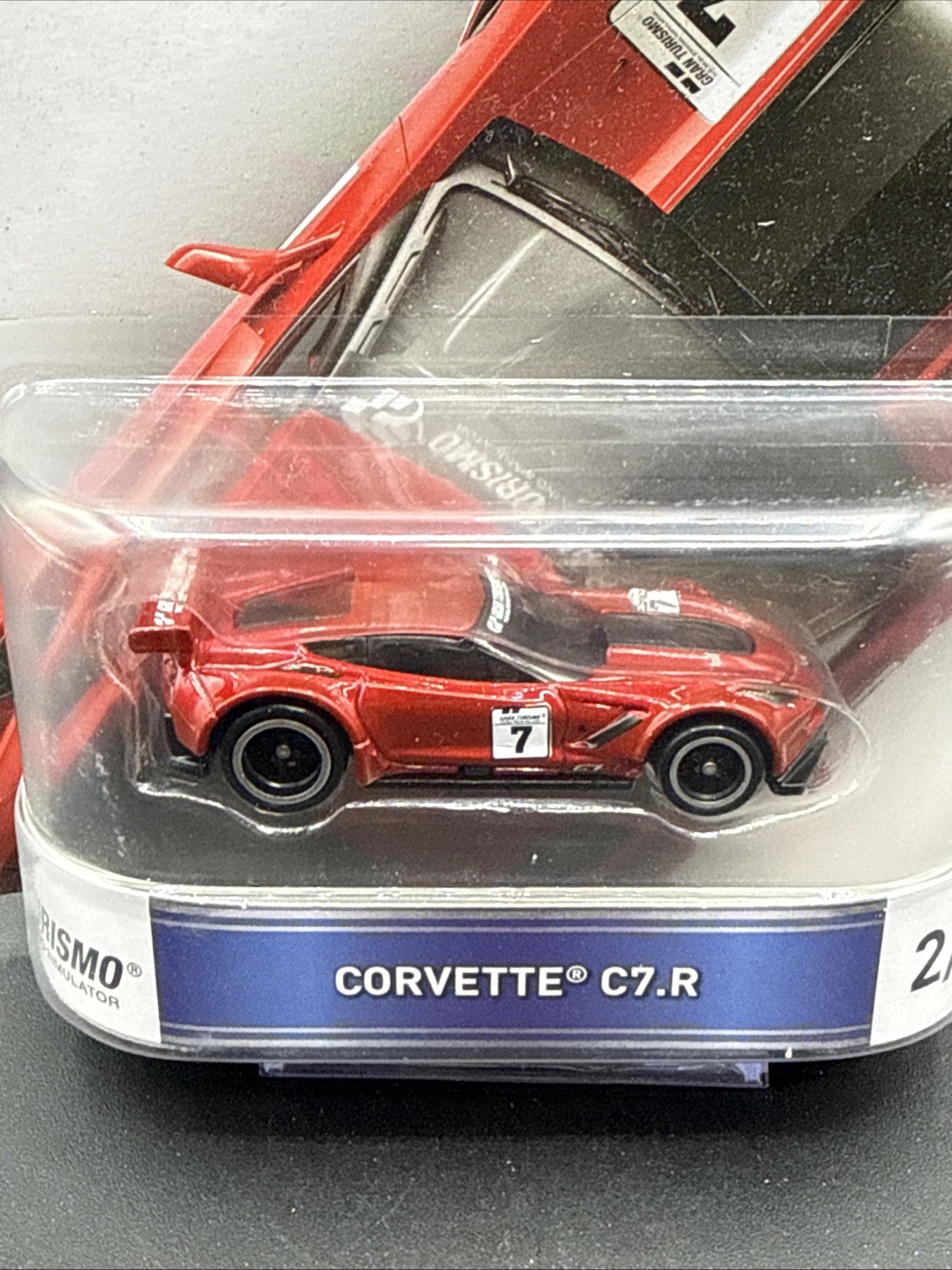 2016 Hot Wheels Premium CORVETTE C7.R red 2/5 GRAN TURISMO real driving simulato