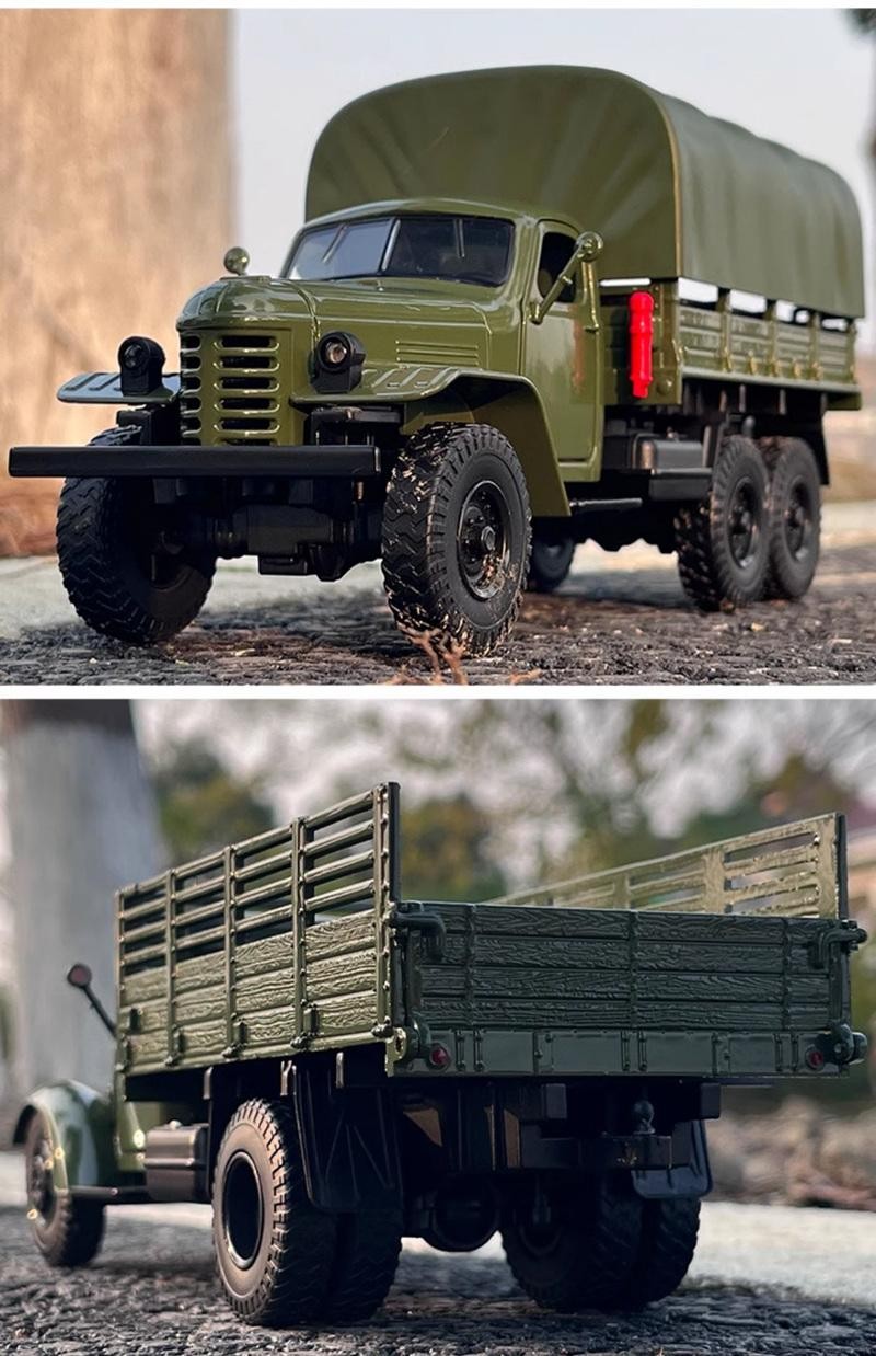 1:32 CA30 CA10 Diecast Tactical Truck Military Model with Sound & Light Toy
