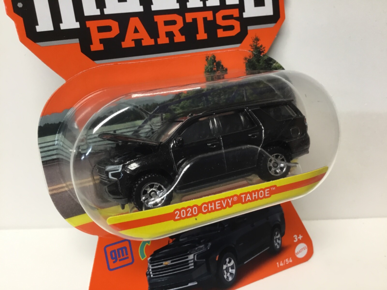 2023 MATCHBOX MOVING PARTS 2020 CHEVY TAHOE – 14/54 , BLACK 70 YEARS ANNIVERSARY