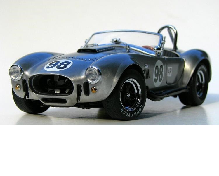 Aluminium Race Car Racing Le Mans Racer1 24Custom Built12Metal Body Model18