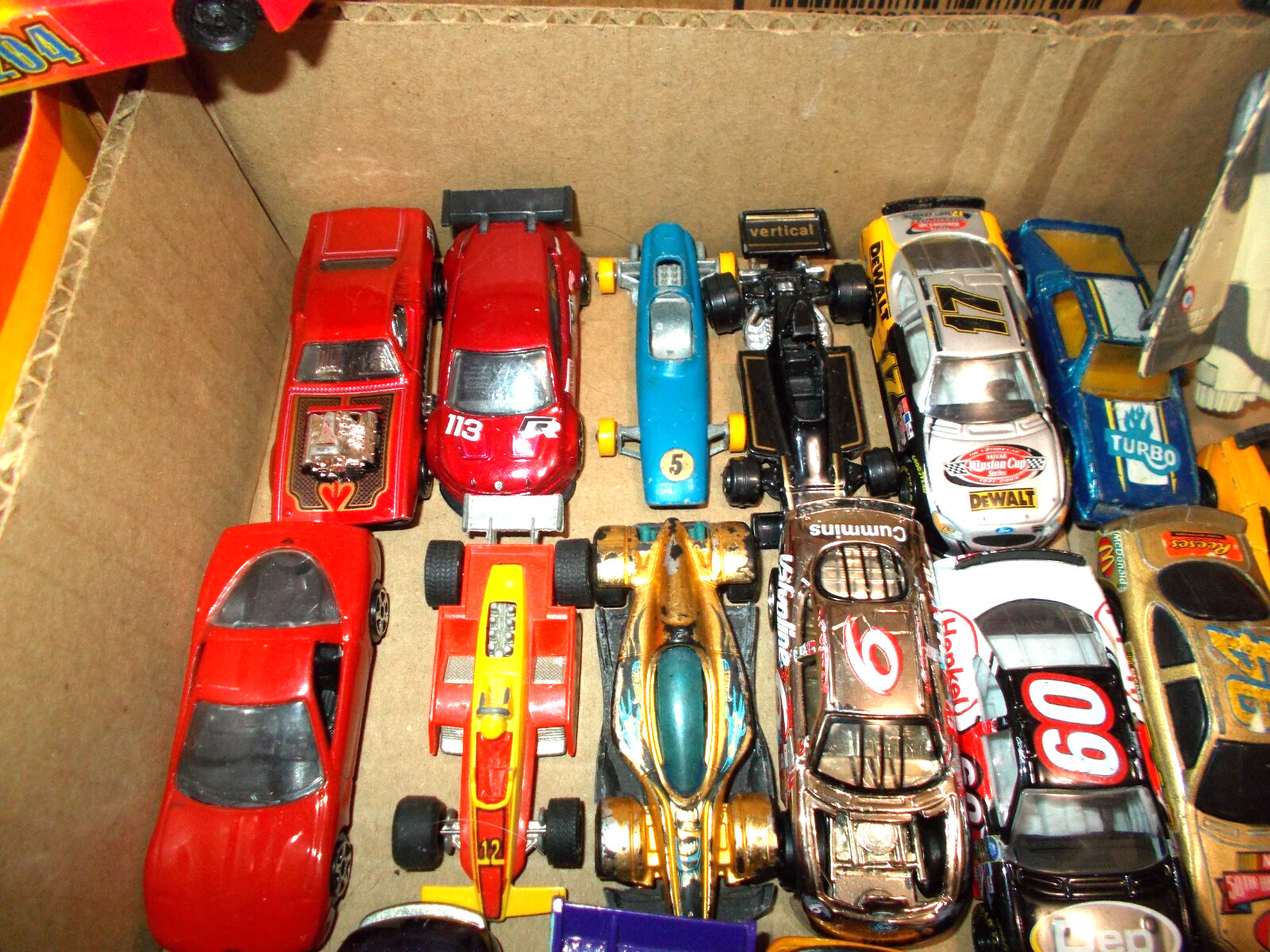 75 + LOT of 1:64 DIE-CAST & PLASTIC *HOT-WHEELS* and ETC. WHAT YOU SEE YOU GET