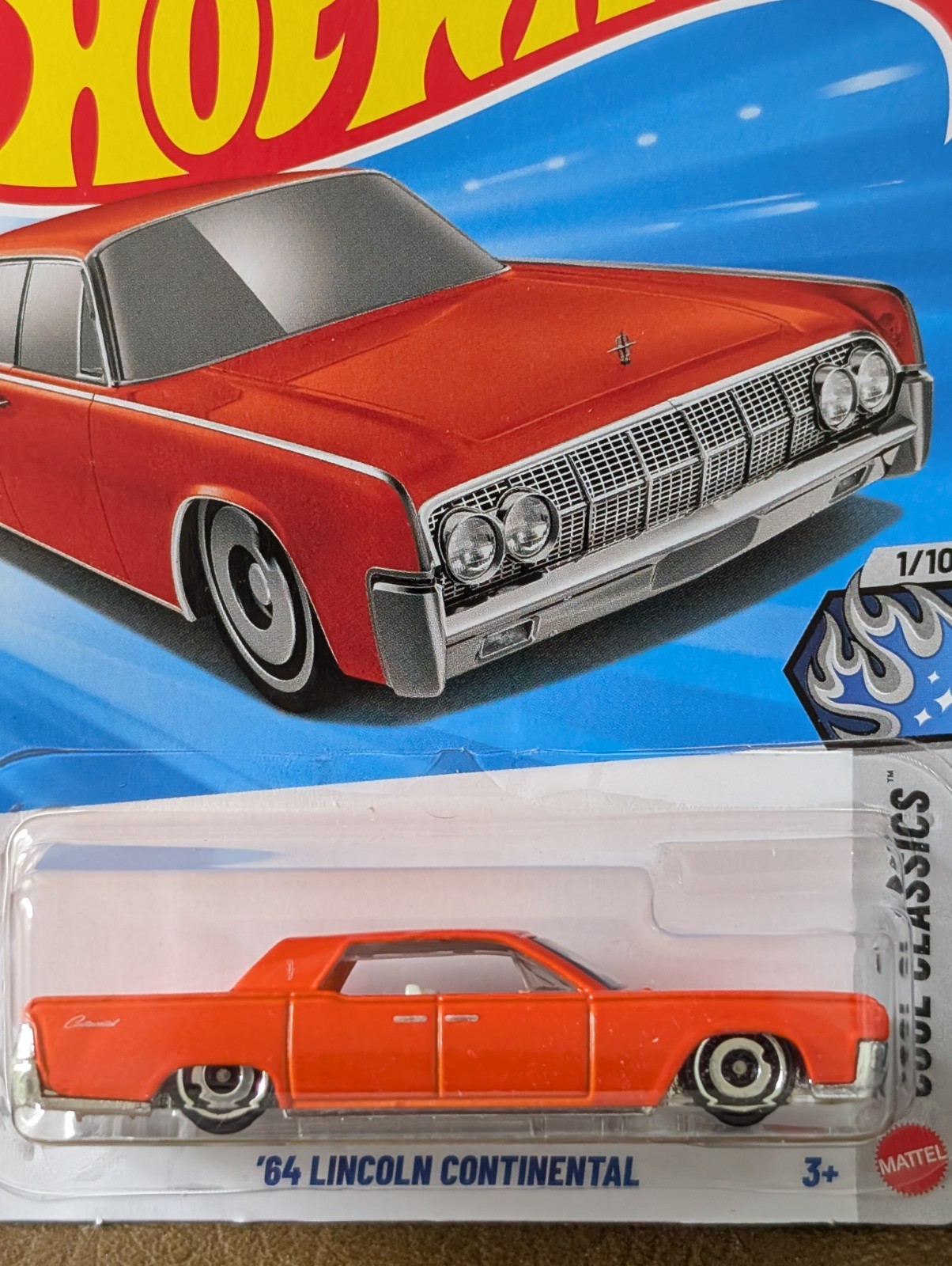 Hot Wheels 2026 ’64 Lincoln Continental #170 Red