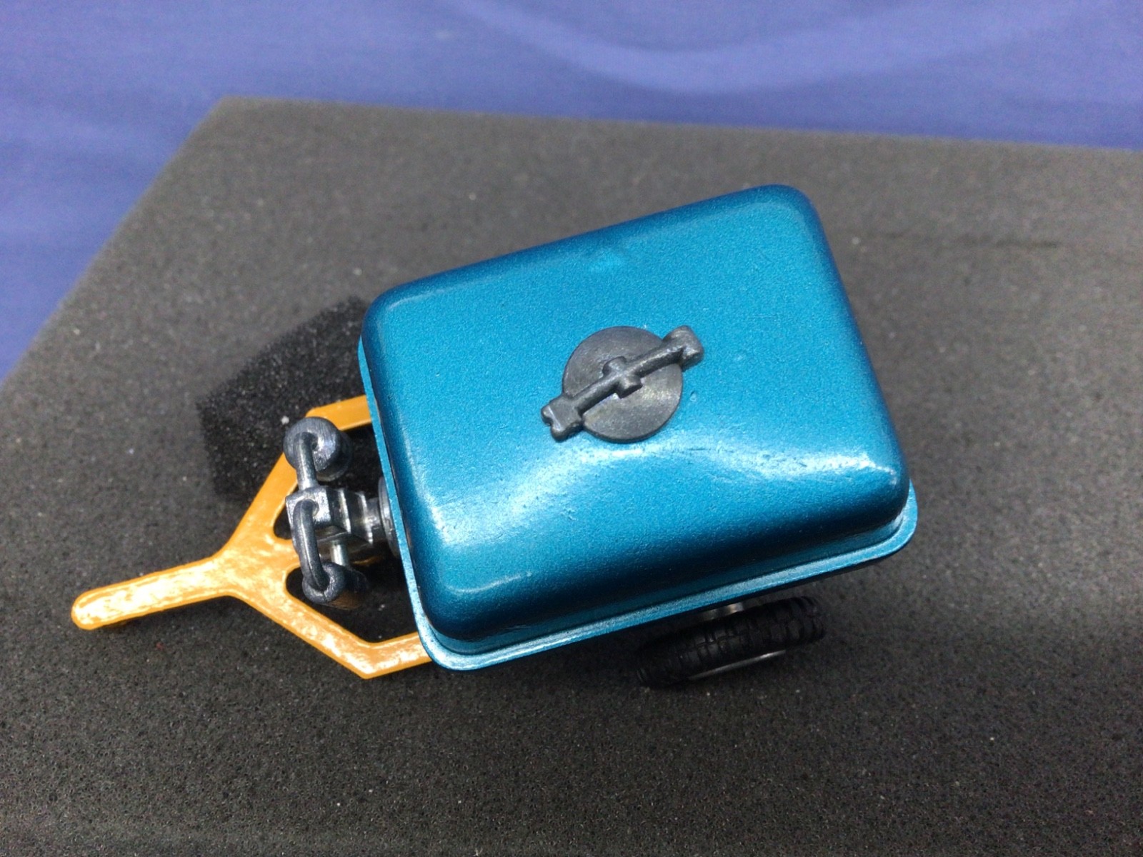 Joal 205 Compressor Pulverizador Trailer Made in Spain Boxed Blue and Yellow