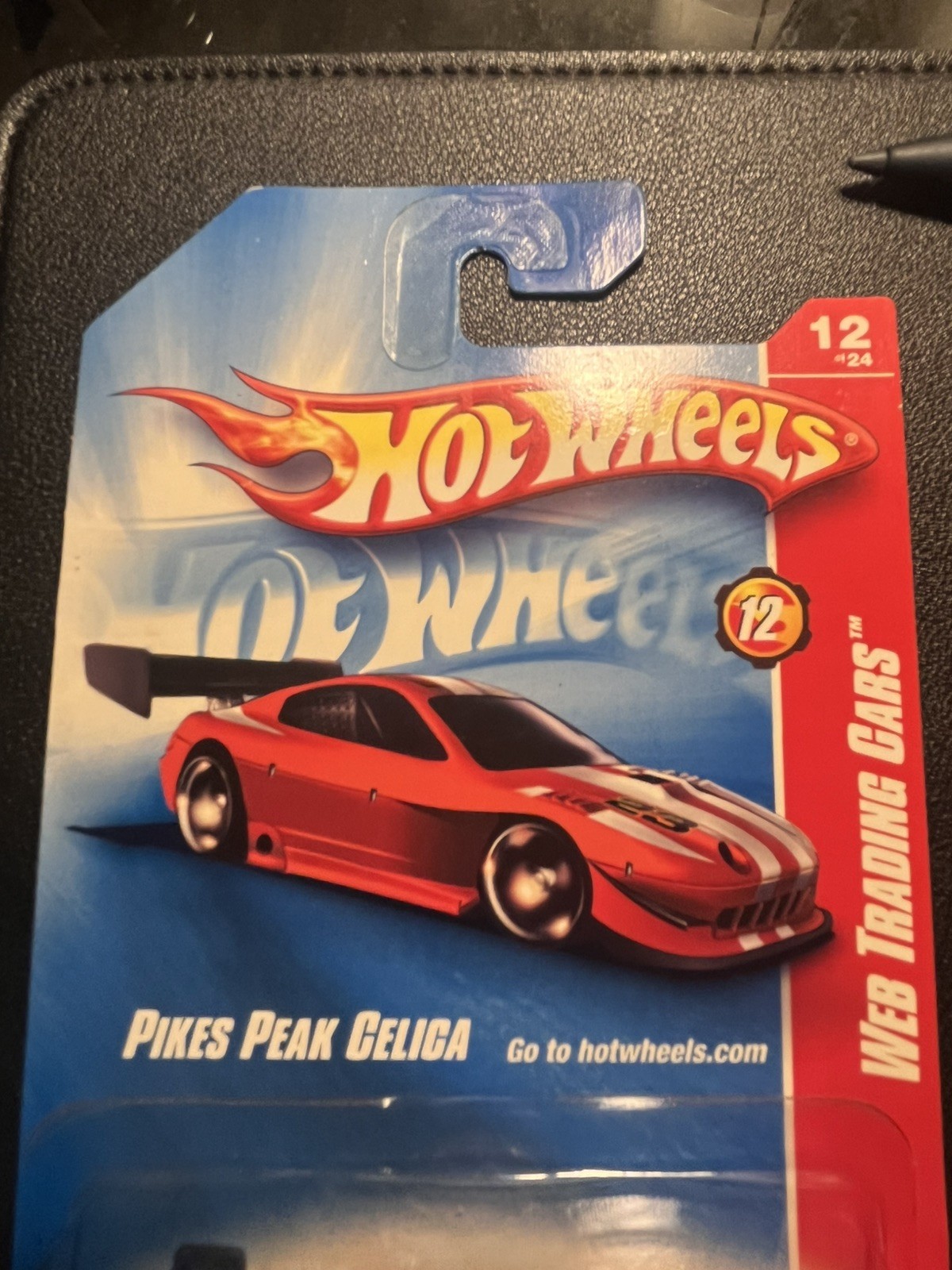 2008 Hot Wheels Pikes Peak Celica Toyota Web Trading Cards Die Cast Car Model