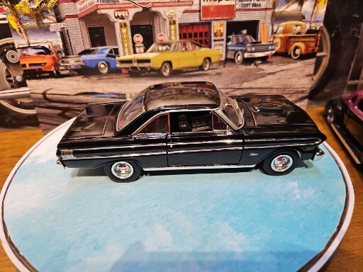 ROAD SIGNATURE CUSTOM BUILT BLACK 1964 Ford Falcon RARE VERY NICE CAR 🚗