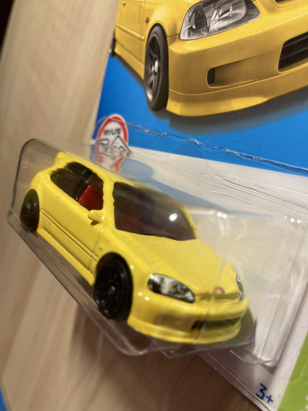 Hot wheels x 2 ’99 Honda Civic Type R EK9 new on long cards from 2020/21