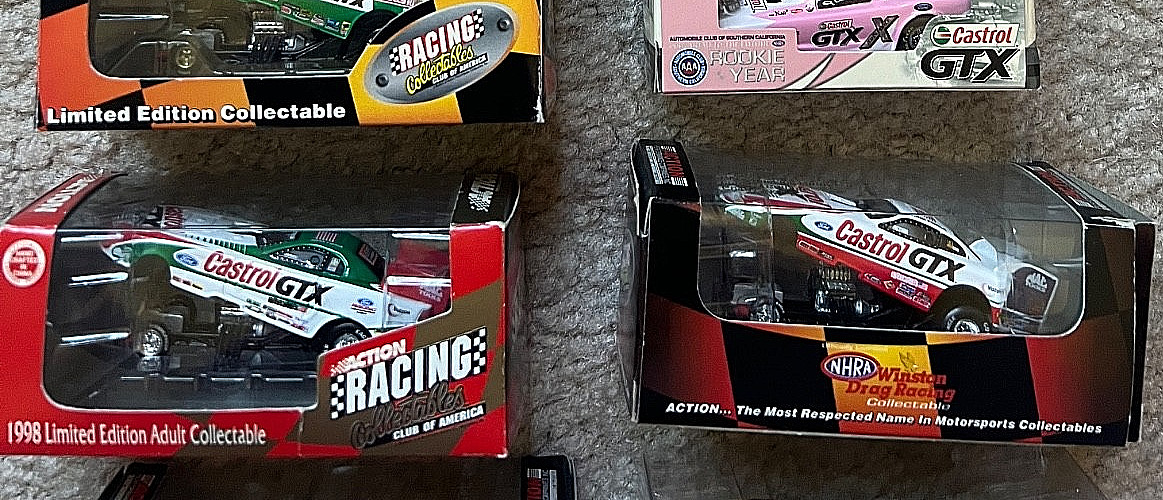 Action Racing Collectibles 1:64 John Force Chuck Etchells Kenny Bernstein 8 Lot