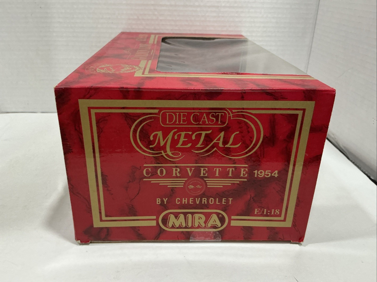 Mira Golden Line 1954 Chevrolet Corvette Diecast Car – Blue- 1:18 Scale