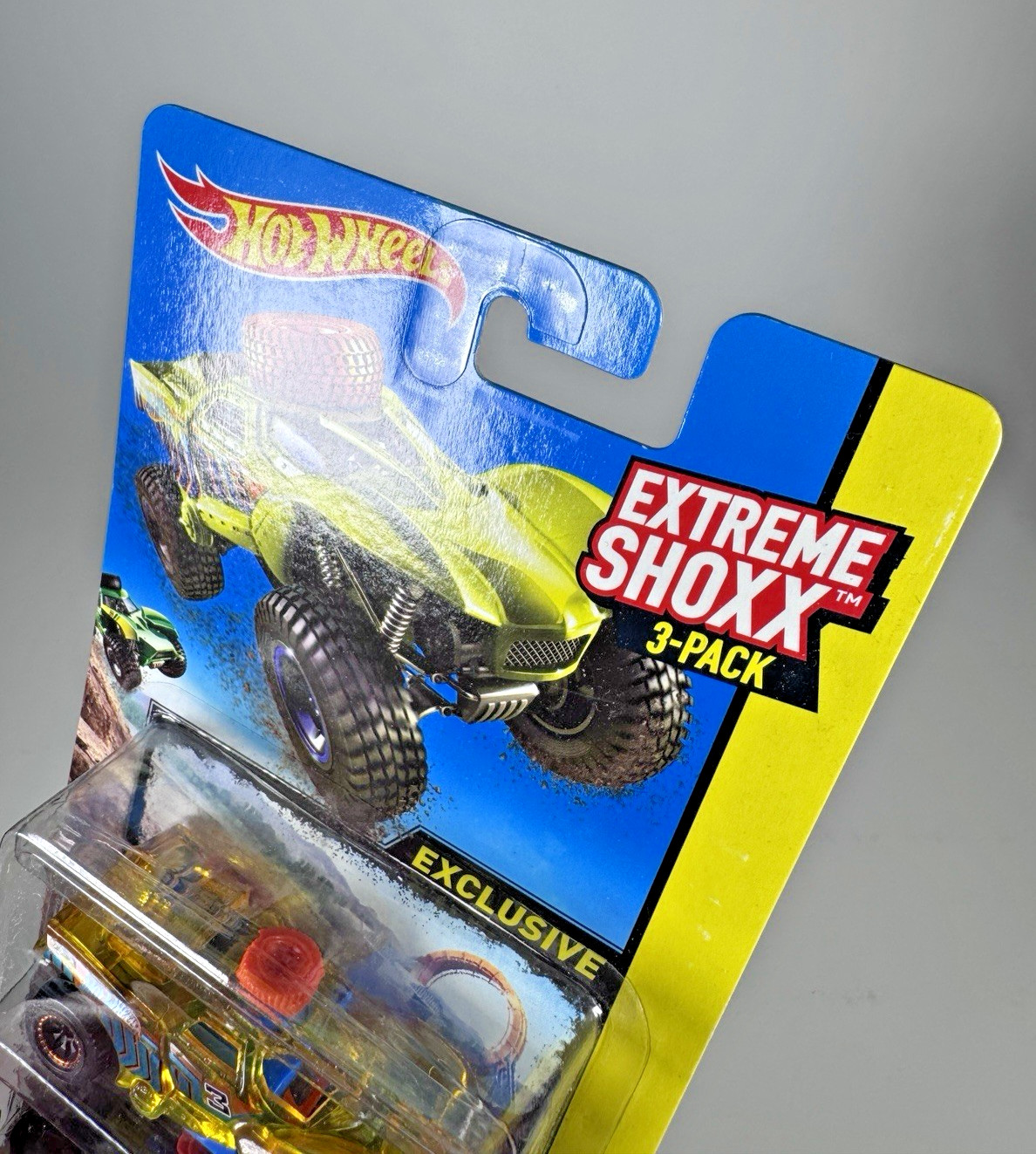 Hot Wheels Extreme Shoxx 3 Pack Off Road Exclusive – DA Kar Rip Shredder Rip Rod