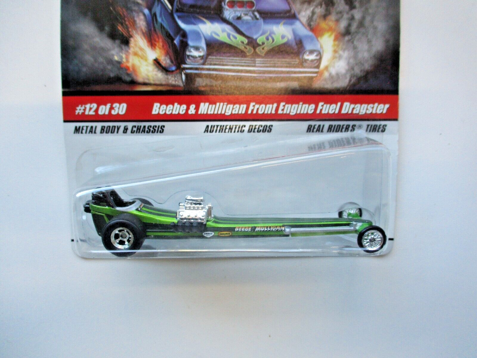 Hot Wheels Drag Strip Demons #12 BeeBe & Mulligan Front Engine Fuel Dragster
