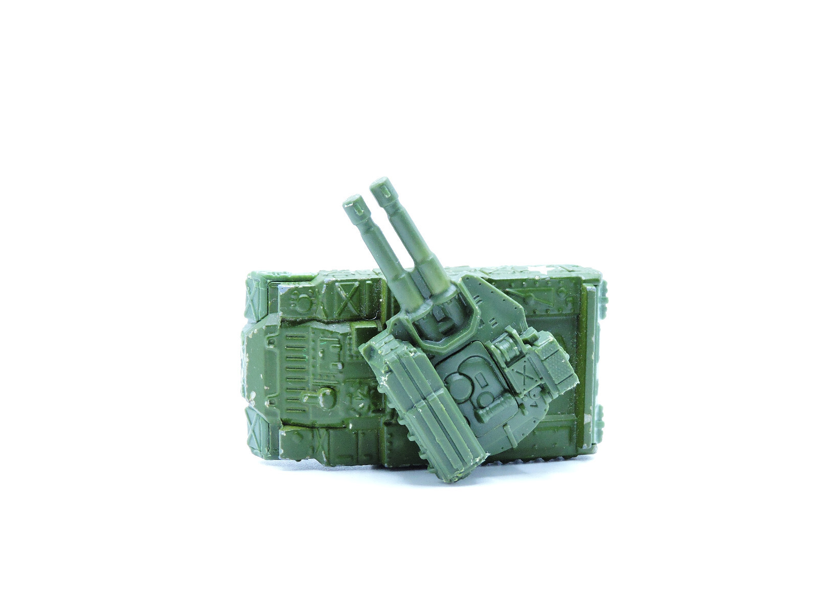 2018 Matchbox #78 MB907 Blockade Buster MATTE GREEN C-UNIT ARMY MILITARY TANK