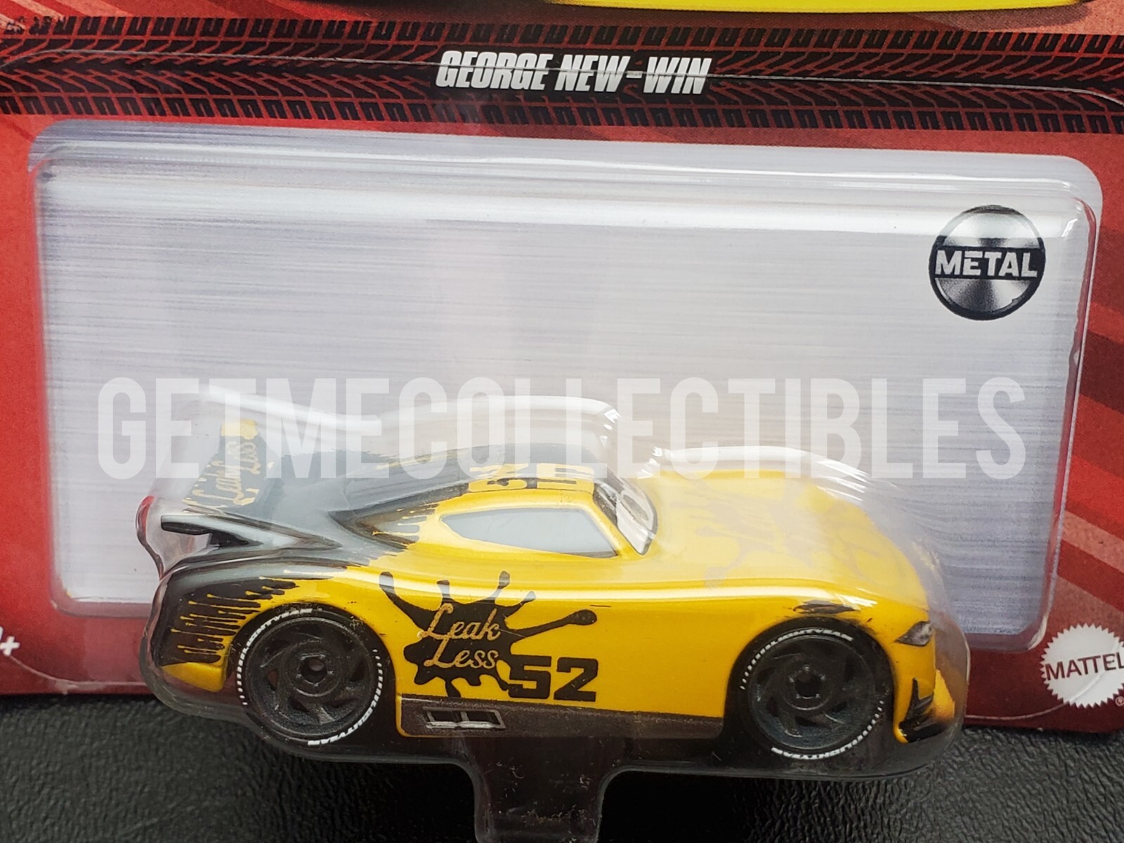 DISNEY PIXAR CARS GEORGE NEW-WIN LEAK LESS METAL 2022 SAVE 6% GMC
