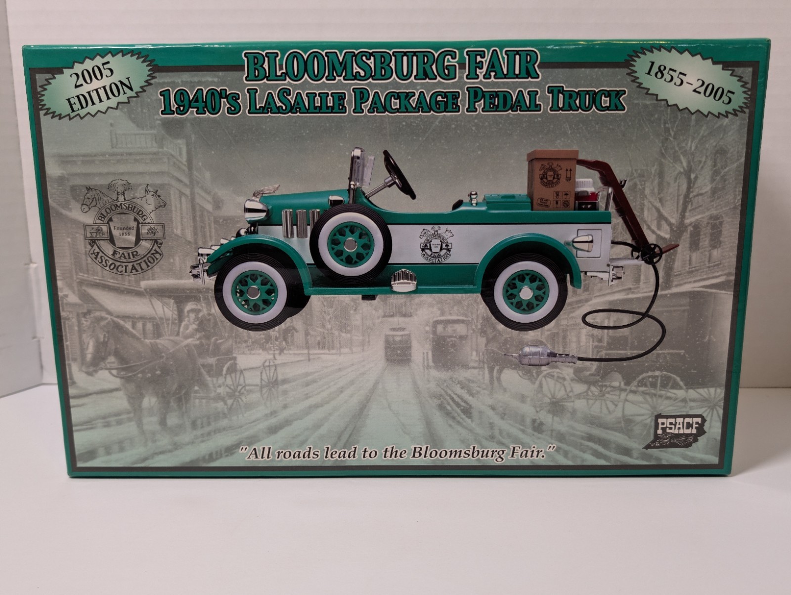 2005 Bloomsburg Fair 1940s LaSalle Package Pedal Truck W/ COA Rare