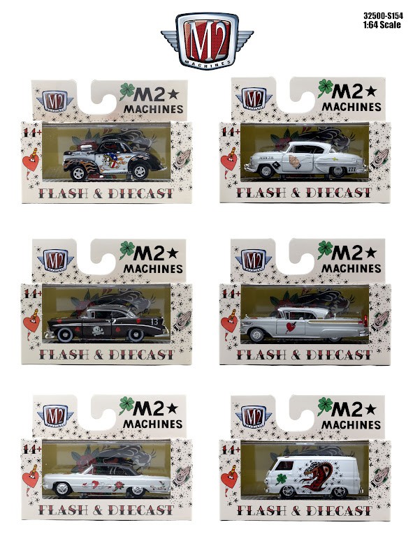 M2 Flash & Diecast 1964 Dodge A100 Panel Van 1:64 Scale S154