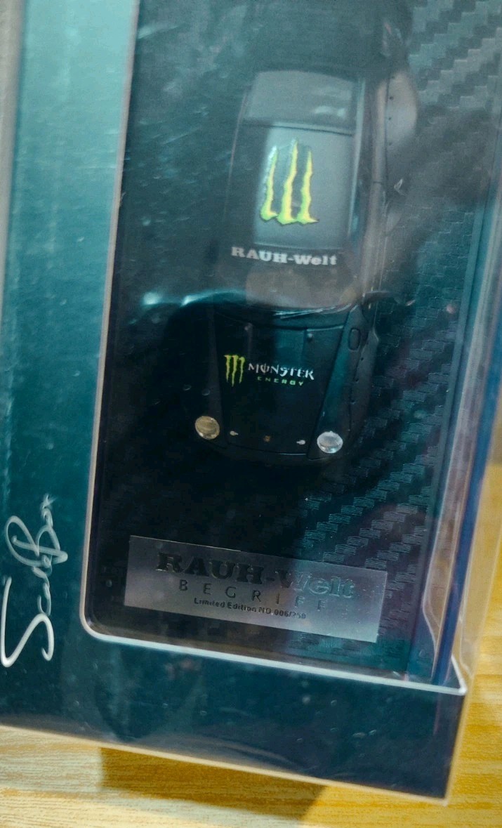 Scale Box 64 Porsche RWB Monster Energy Limited Edition No 006 From 250